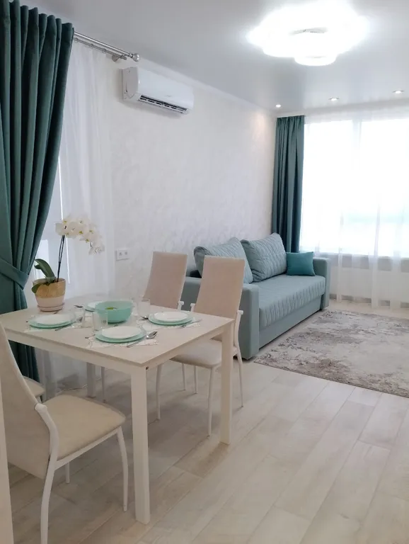 Новая евродвушка в 10 минутах езды от центра рядом с Волгой