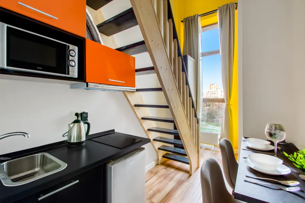 Квартира Квартира Двухуровневая студия в ЖК ApartVille — Москва