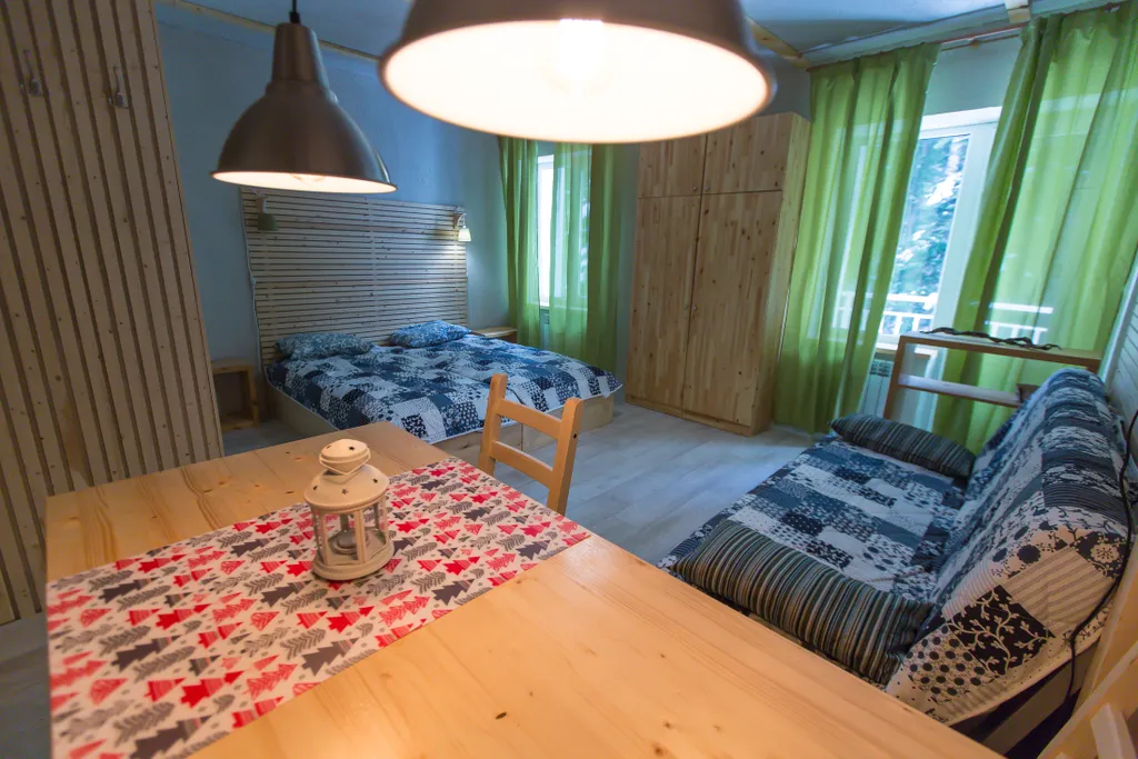 Квартира Уютная студия с видом на лес. — аренда посуточно в Домбай