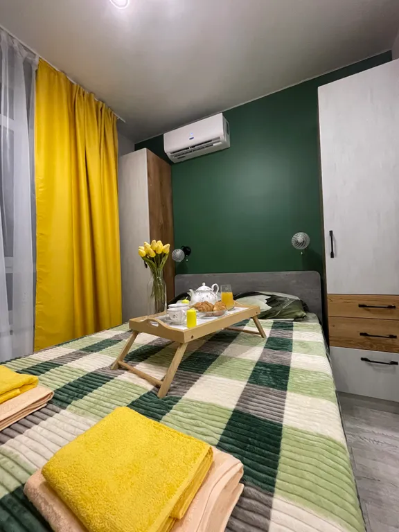 Уютная квартира в центре города Romantic house green