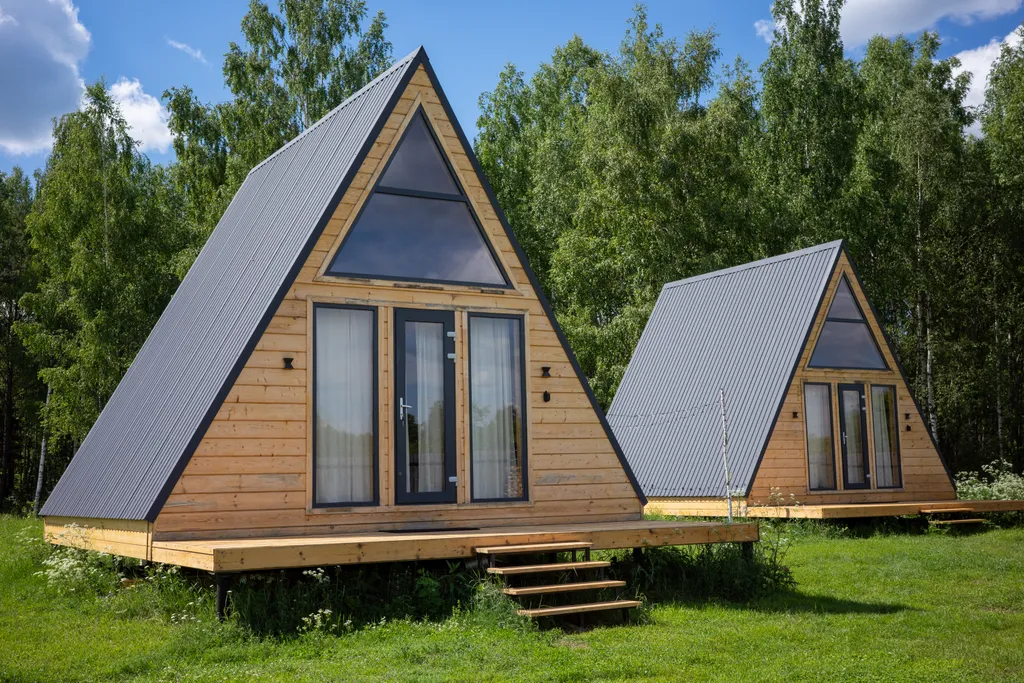 Дом на берегу реки №1