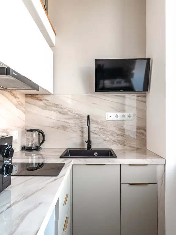 Квартира Квартира Двухуровневая студия у Финского залива — Санкт-Петербург