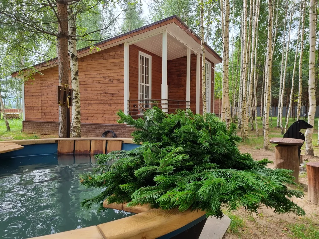 Дом 81m2 — чан, кухня, Wi-Fi