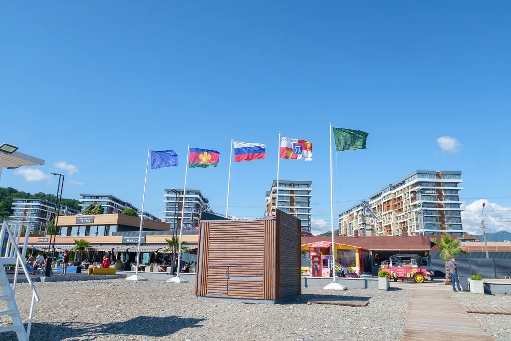 Уютная квартира на первой береговой линии