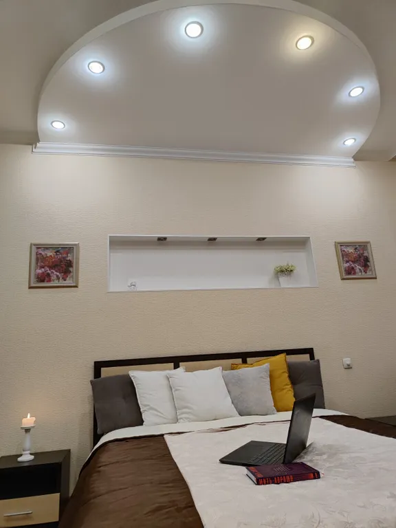 Просторная уютная 2-комнатная квартира у леса и набережной. До 6 человек