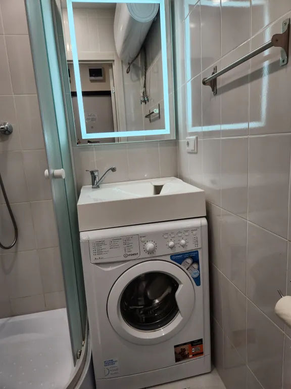 Студия с новым ремонтом