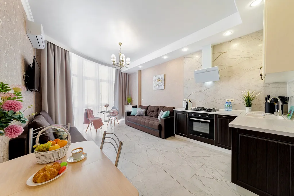 Квартира Апартаменты на набережной (2 комнаты, 56 кв.м) — Геленджик