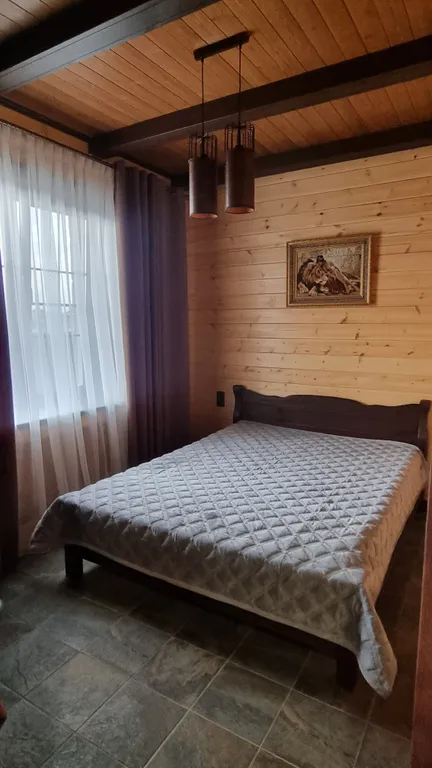 Новый дом с финской сауной, террасой и видом на гору Змейка