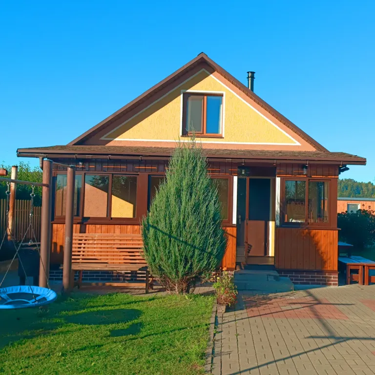 Коттедж Гостевой дом-баня с бассейном и камином в 20 минутах езды от Минска — аренда посуточно в Логойск