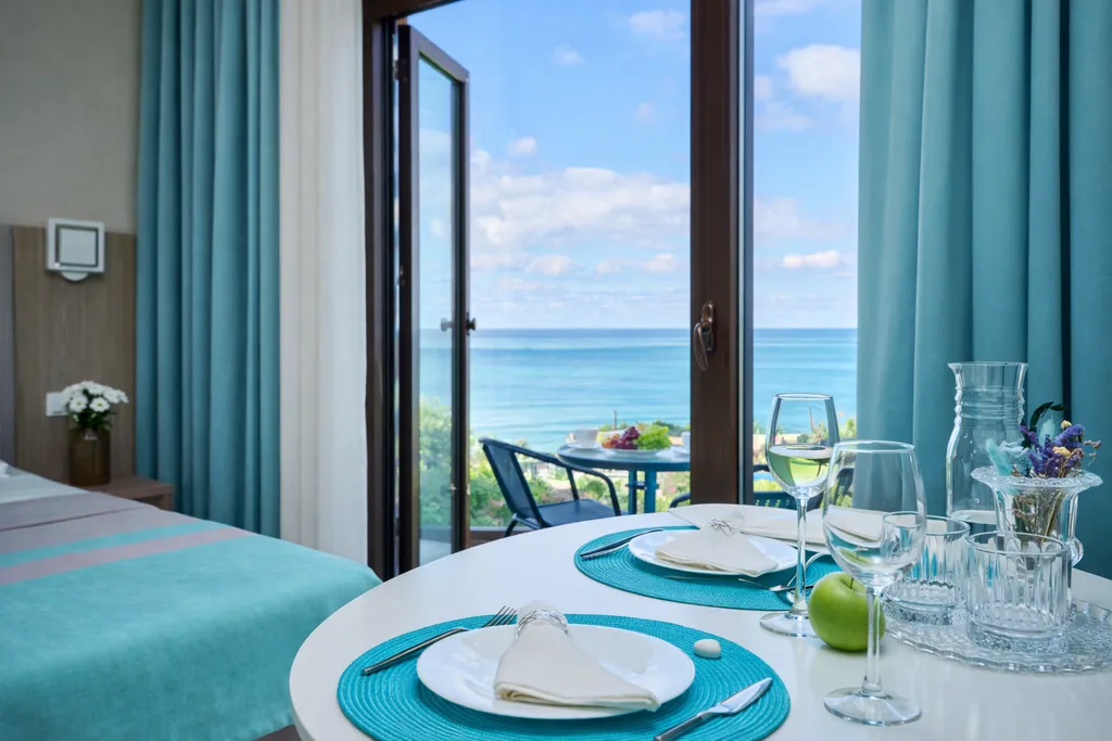 Квартира Премиум с видом на море и балконом — Лазаревское