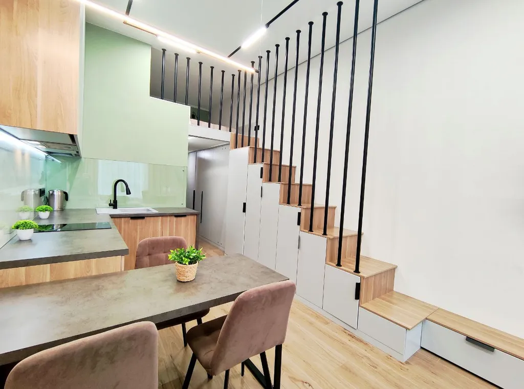 Двухуровневая квартира в ЖК Аллея Парк