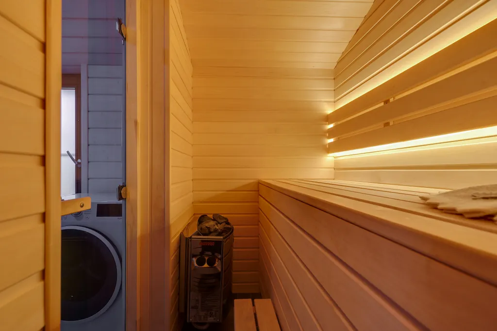 Дом с сауной  в Капитан Клаб