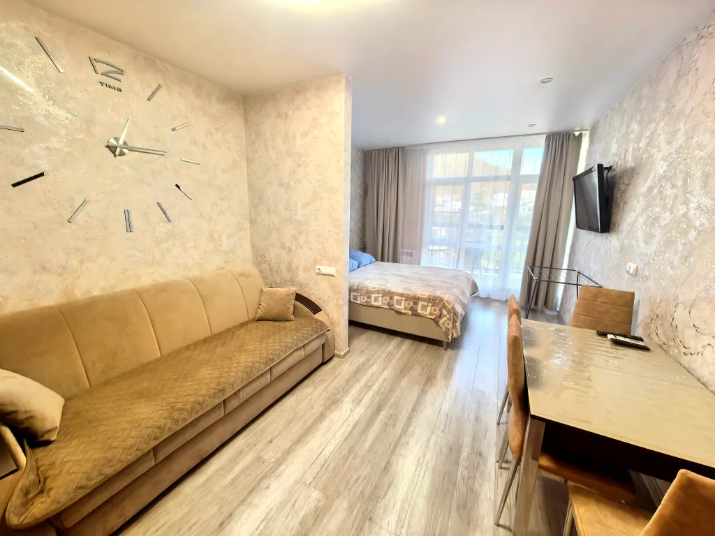 Новая студия люкс в 15 минутах от пляжа, в центре курорта Дагомыс