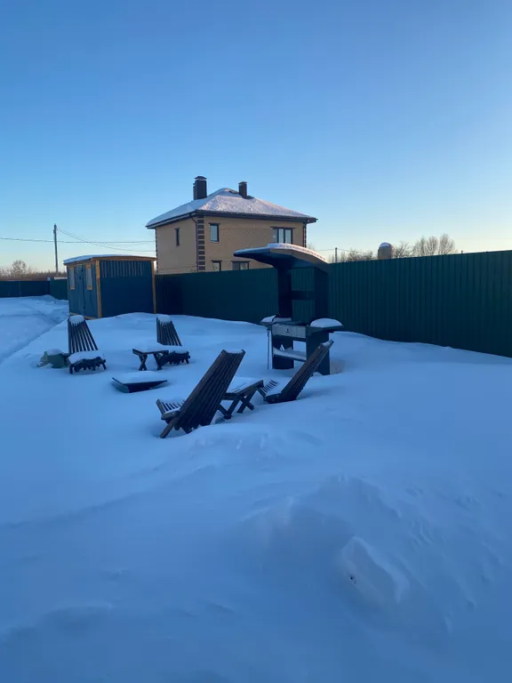 Уютный современный дом барнхаус