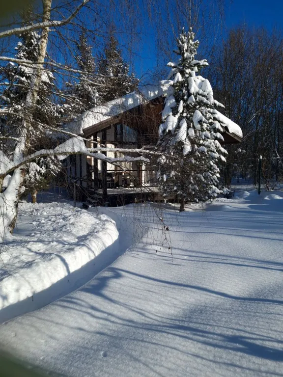 Эколофт с теннисным кортом недалеко от реки Москвы с сауной, камином