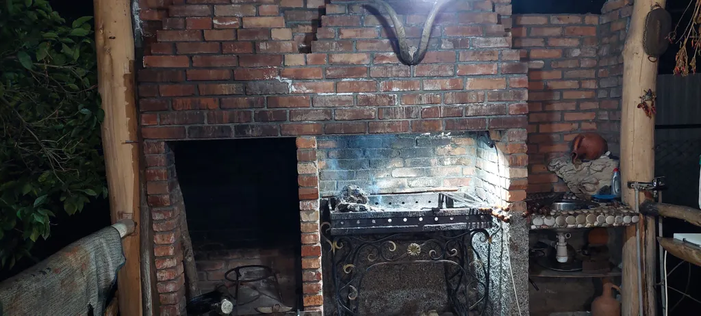 Каменный дом шале