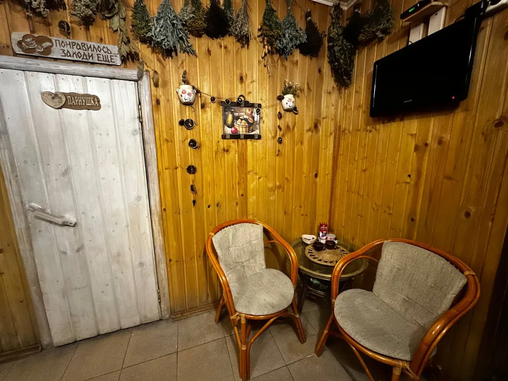 Уютный коттедж с мангалом и видом на Волгу