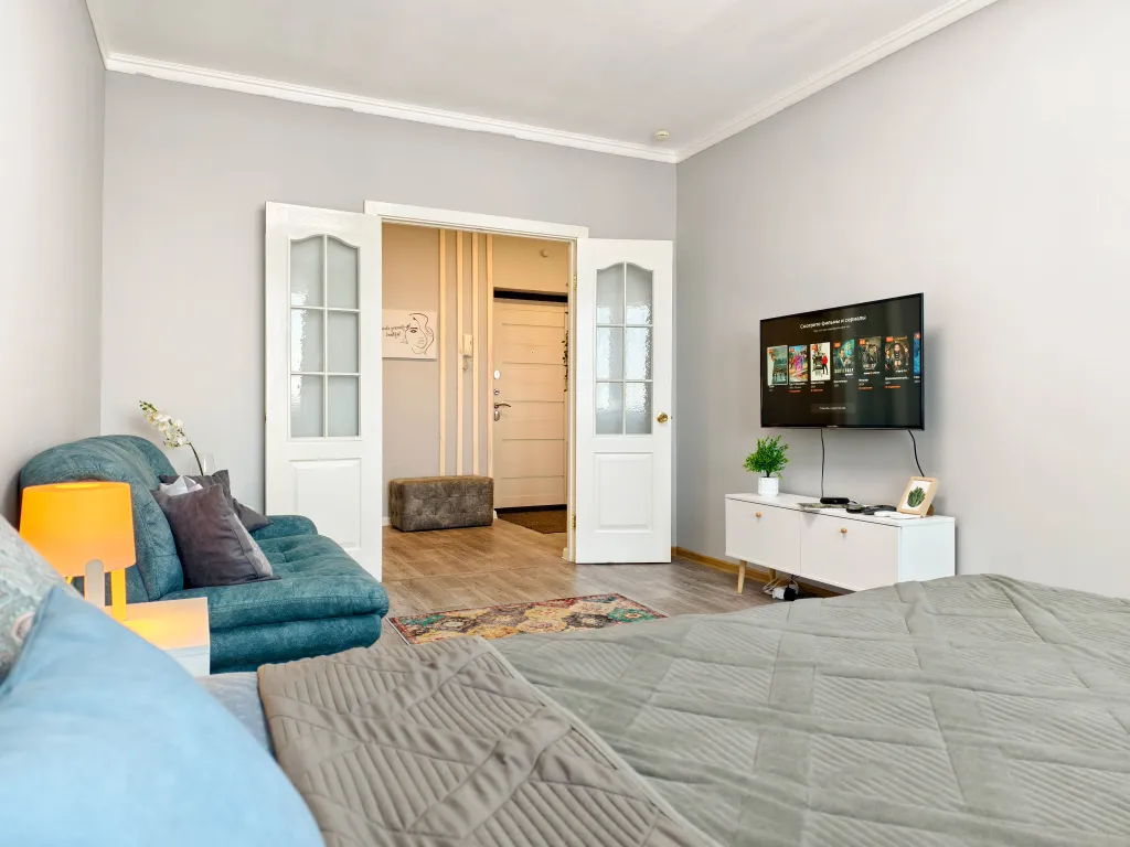 Квартира Уютная квартира возле ТРЦ Планета с шикарным видом на весь город — Красноярск