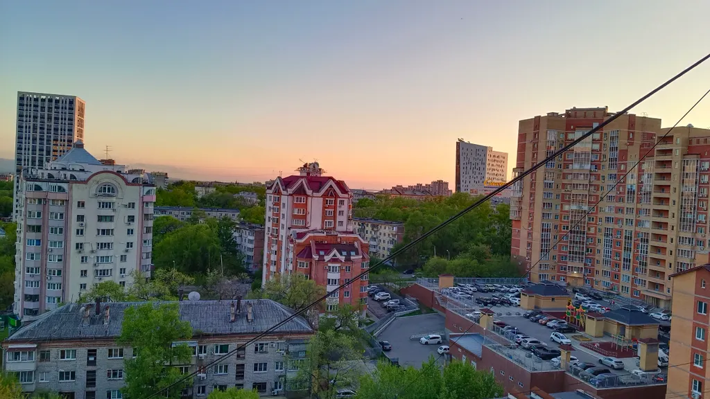 Квартира в центре с видом на город 12 этаж