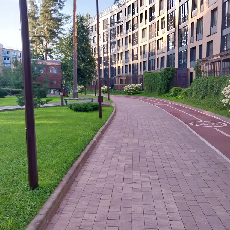 Квартира на берегу залива в комплексе Светлый мир