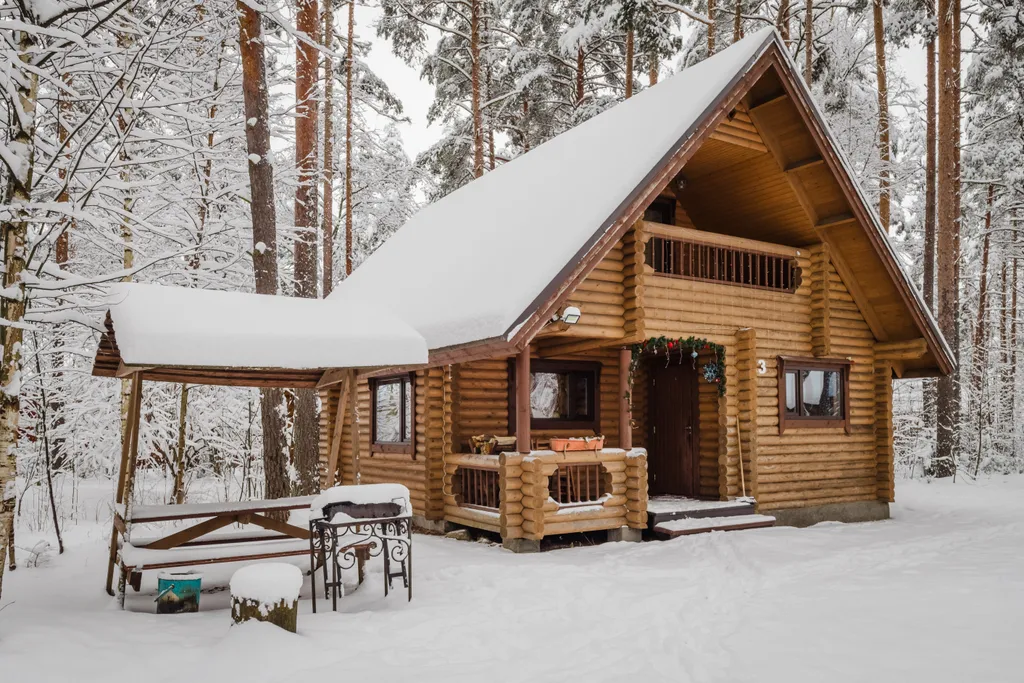 Коттедж Домик в лесу вблизи Суходольского озера — Приозерск