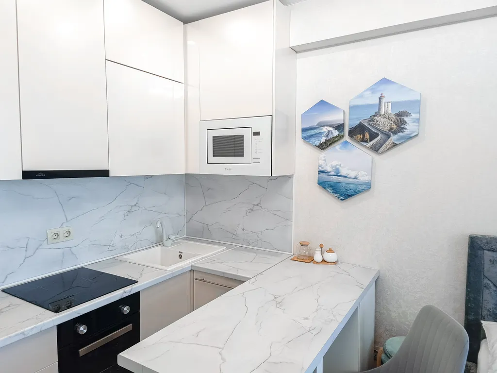 Апартамент с обзорным видом на море