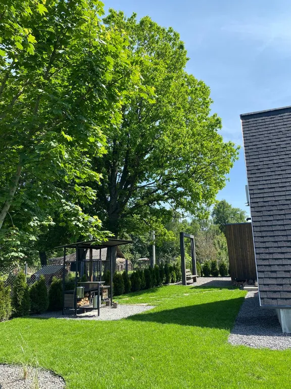 Треугольный дом в скандинавском стиле A-frame