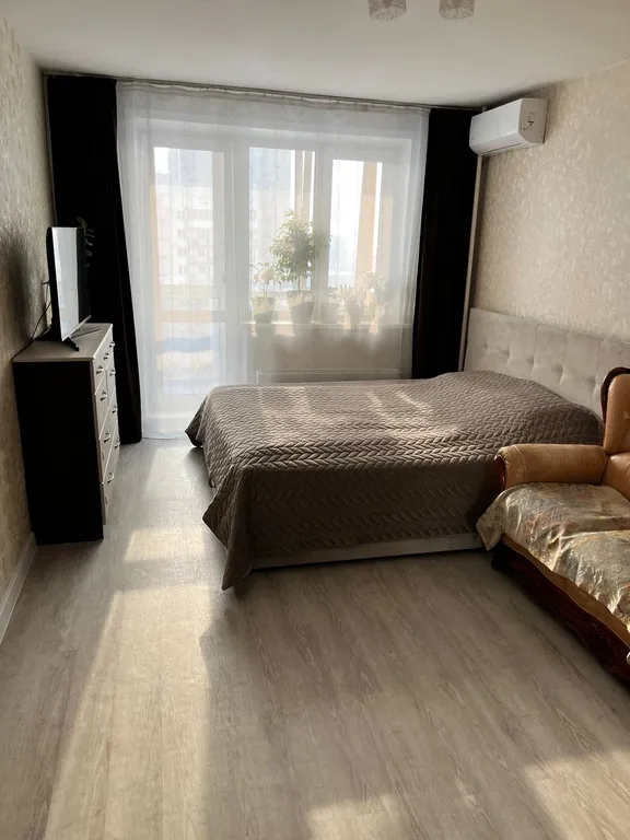 Однокомнатная квартира с видом на город