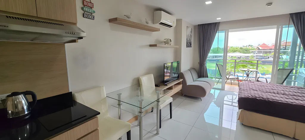 Студия возле моря, все для комфортного отпуска