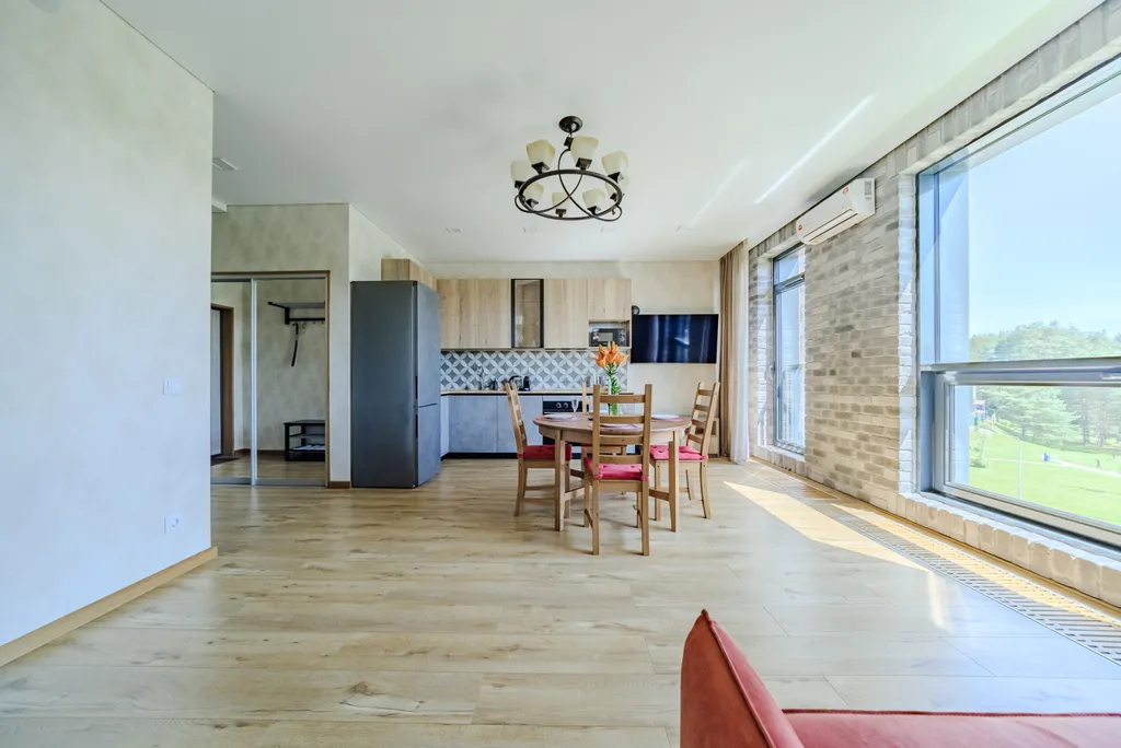 Охтаинн 9-12 с двумя спальнями и видом на лес