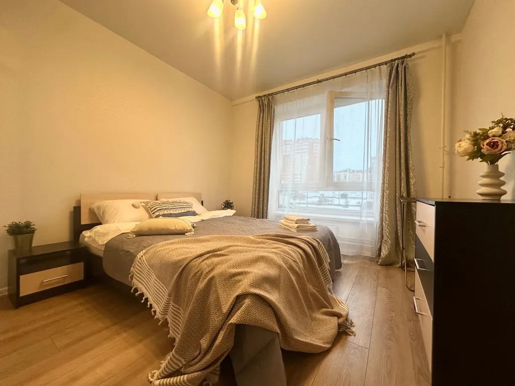 Просторная евродвушка в центре