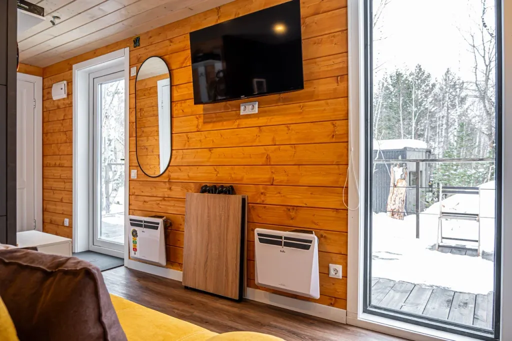 Design-коттедж в горном лесу