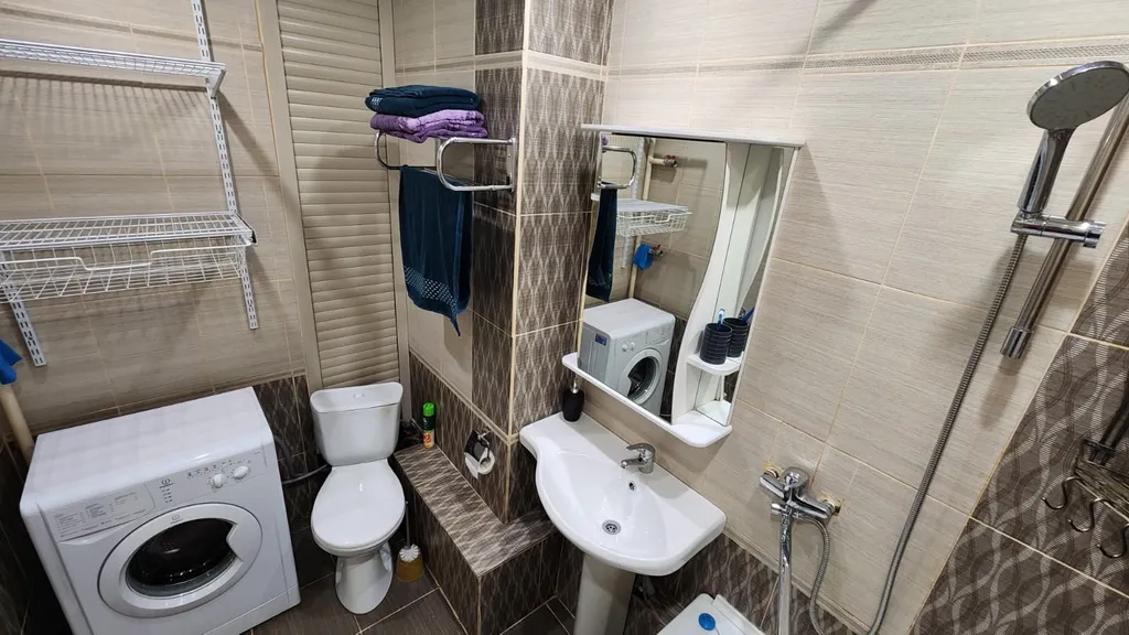 Квартира Квартира Евродвушка с видом на центр города — Красноярск