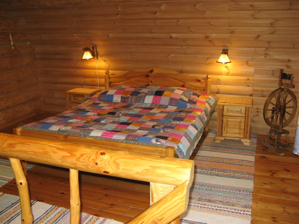 Гостевой дом Русская изба с баней на панорамном берегу