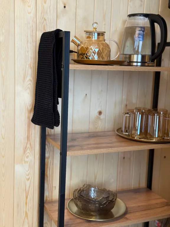 Уютный домик за городом с баней и горячим чаном