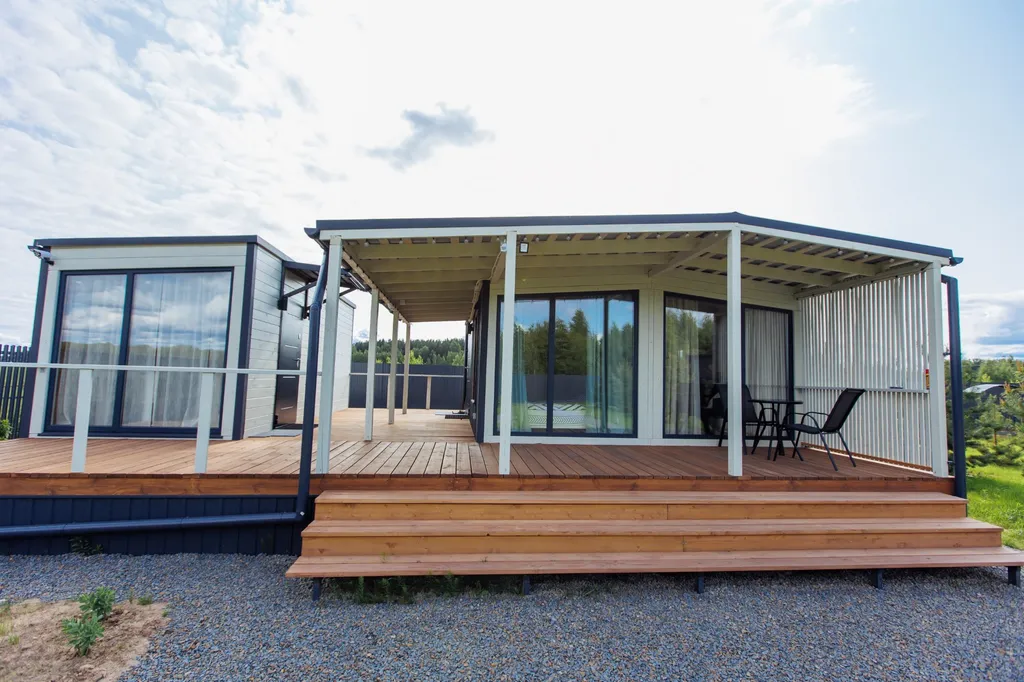 Уютный дом с баней и мангалом