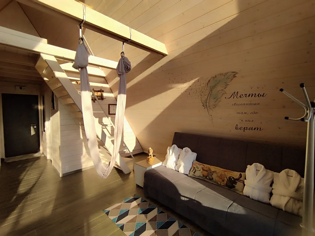 Коттедж Уютный треугольный домик A-frame Soul time — Анапа