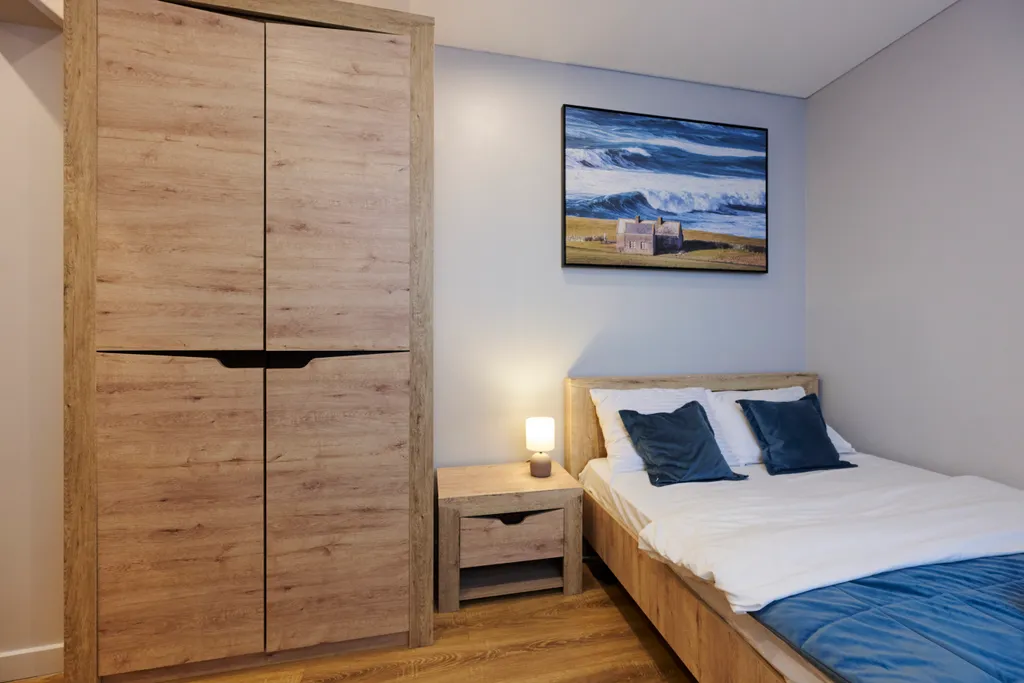 Квартира Квартира Уютная новая студия у метро — Москва