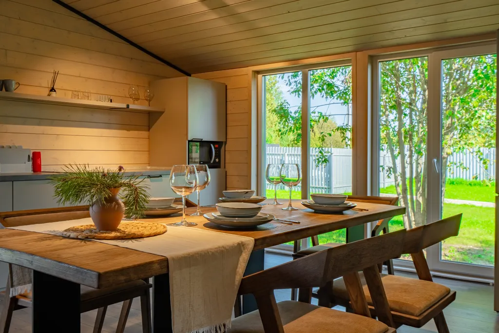 Дом с открытой террасой