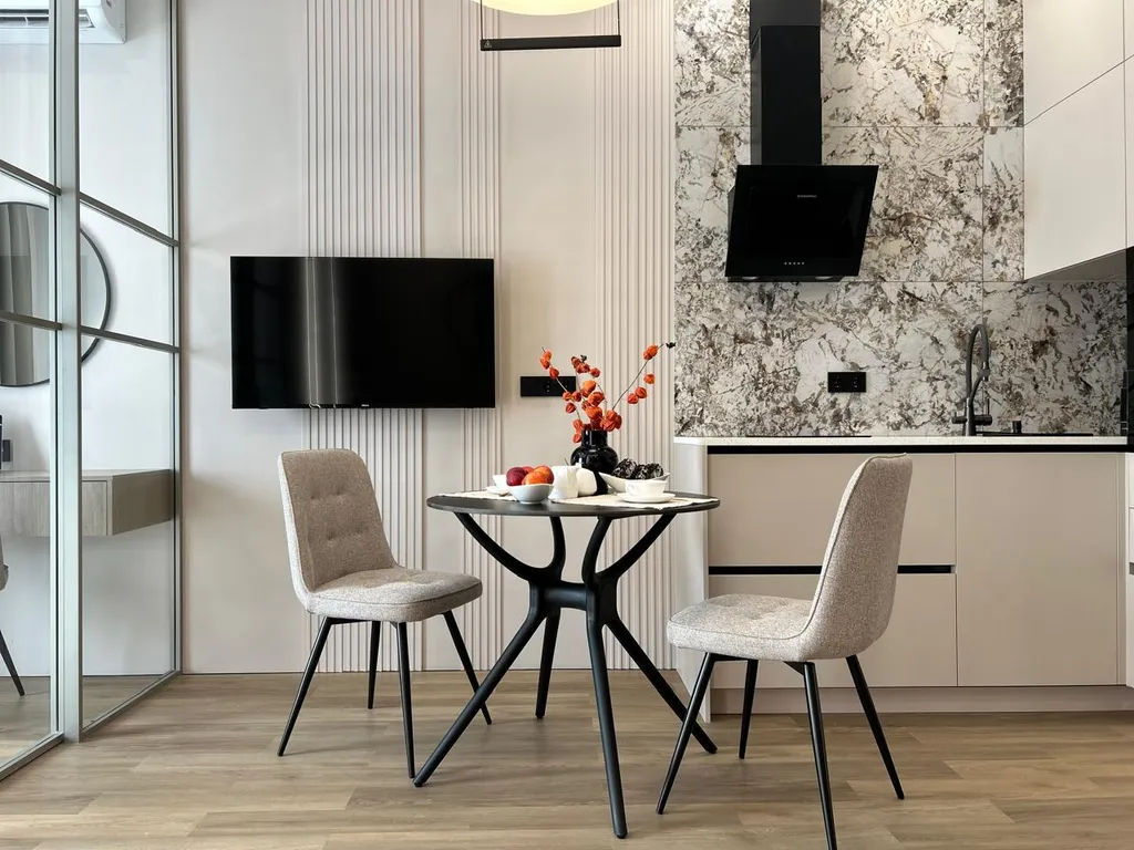 Квартира Дизайнерские апартаменты Charm рядом с Арбатом — Алматы