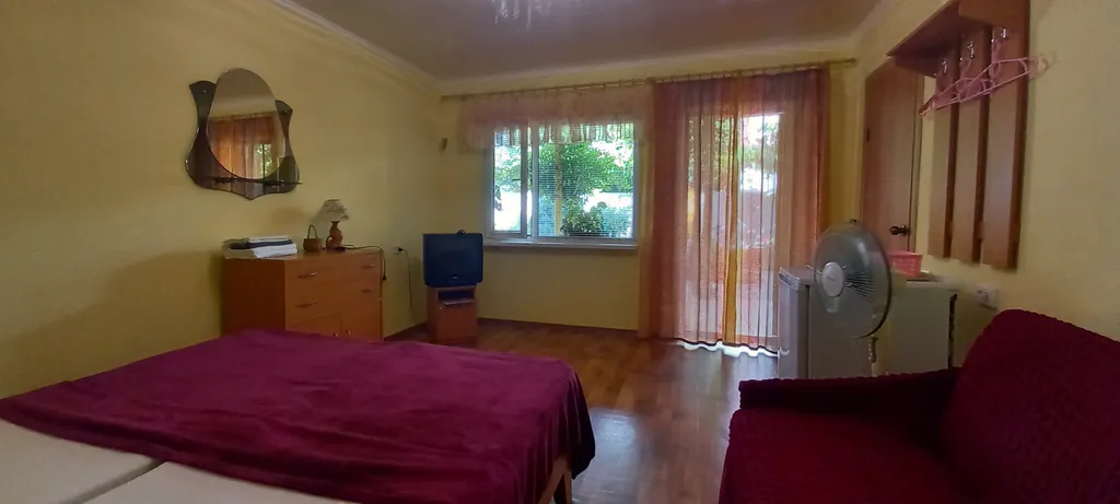 Комната для 2х гостей со всеми удобствами (вентилятор)