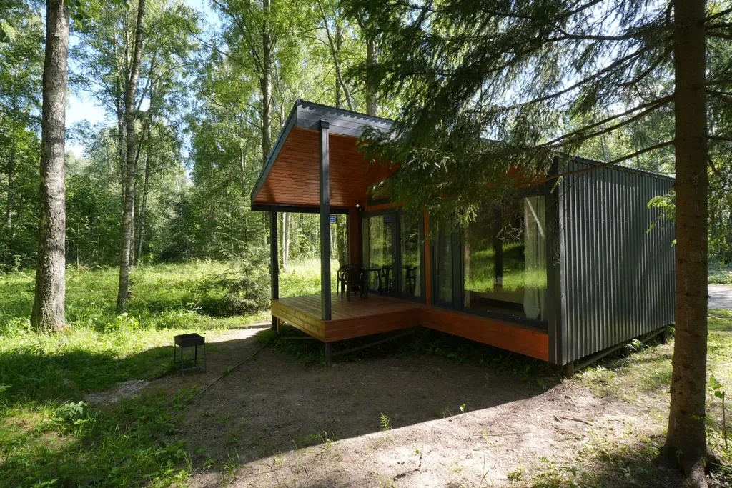 Дом с видом на лес