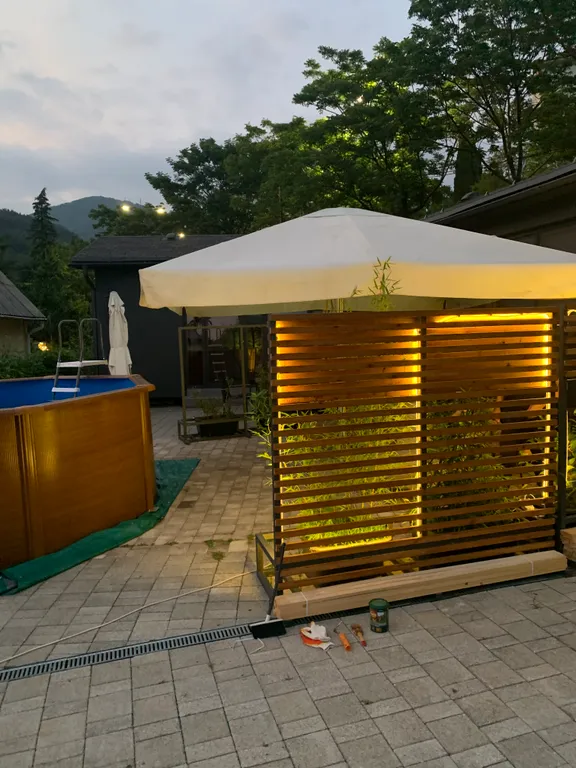 Коттедж Дом со своим бассейном в центре п. Лазаревское — Лазаревское