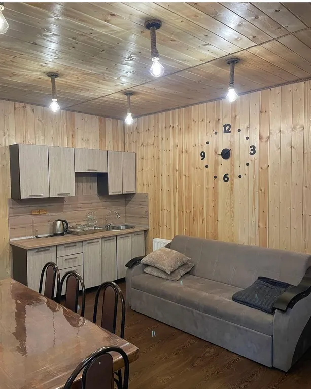 БарнХаус с видом на лес и горы