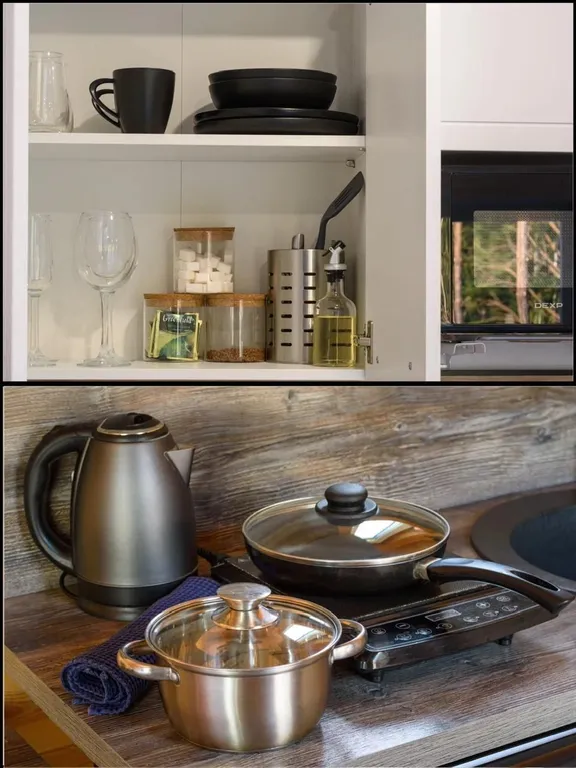 Двухместный 2 домик в лесу