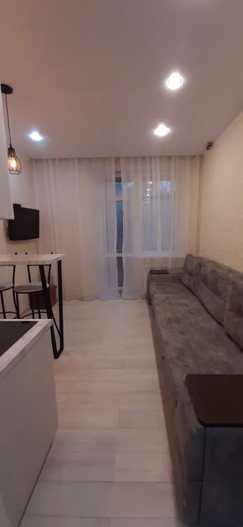 Уютная студия с видом на лес