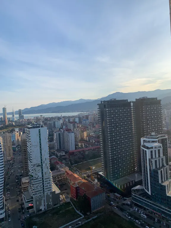 Апартаменты orbi city d1, 39 этаж, с видом на море и старый батуми