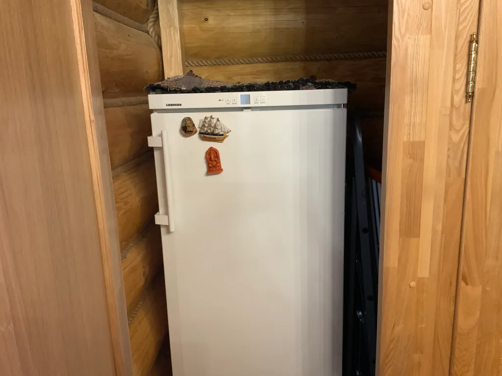 Дом-баня в деревенском стиле