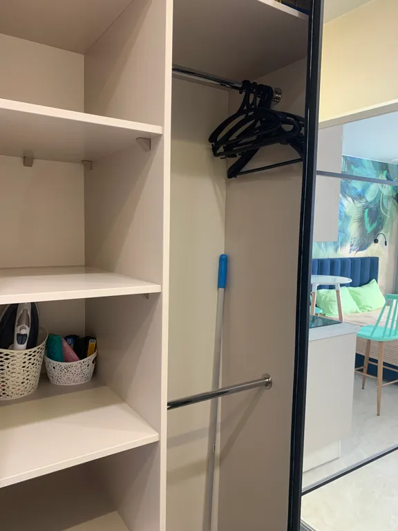 Студия в центре города с дизайнерским ремонтом