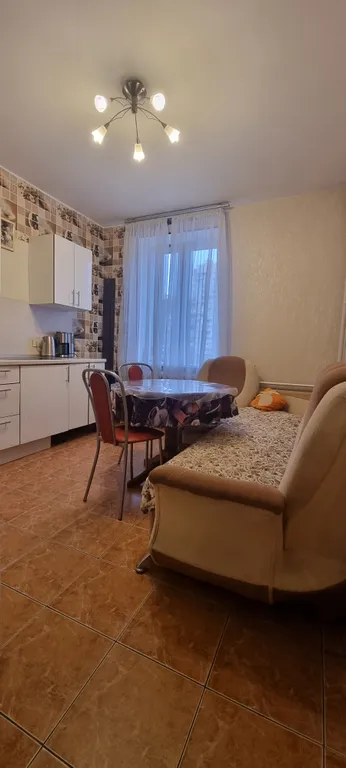 Большая однокомнатная, с большой кухней, у метро Дунайская